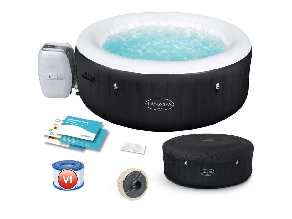 De vanzare piscina cu incalzire si hidromasaj "LAY-Z Spa Miami"