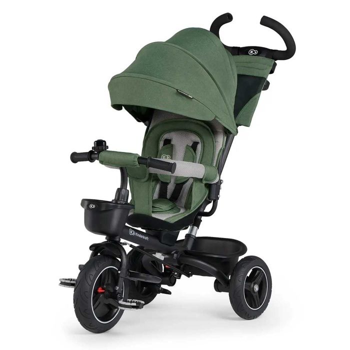Tricicleta 5in1 Kinderkraft Spinstep, Verde