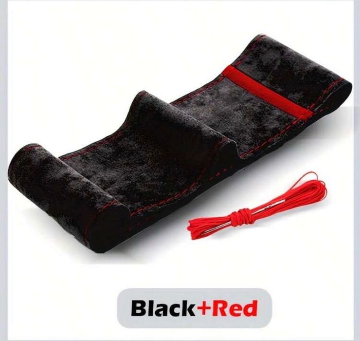 Универсален ръчно ушит калъф за волан от велур