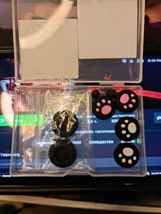 Steam Deck 64GB (LCD) + док-станция + аксессуары