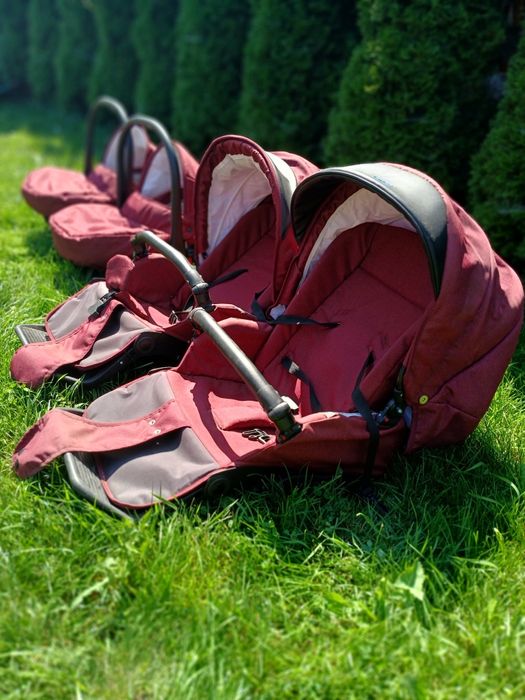 Vând cărucior gemeni Kunert Boostere 3 in 1