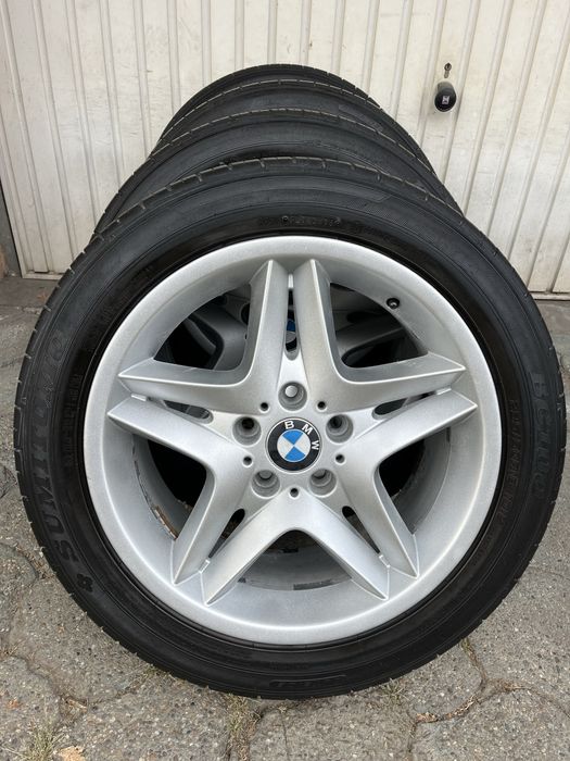Jante aliaj 5x120mm, anvelope vara 235/50 R18, BMW X3 model E83