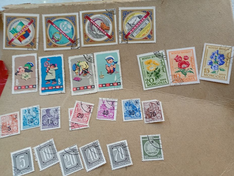 Lot timbrerom din1960-1963