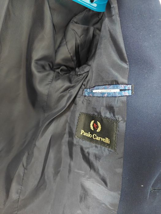 Детский пиджак синий классический