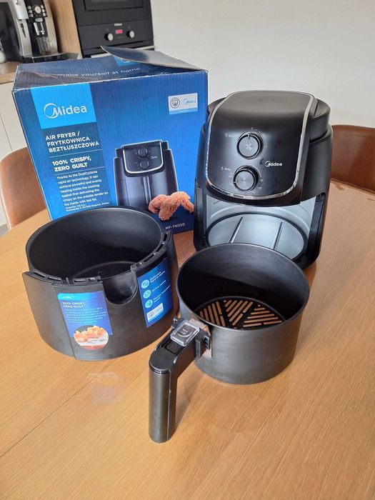 Friteuza cu aer, Midea, 3.5L, 1500W, Negru