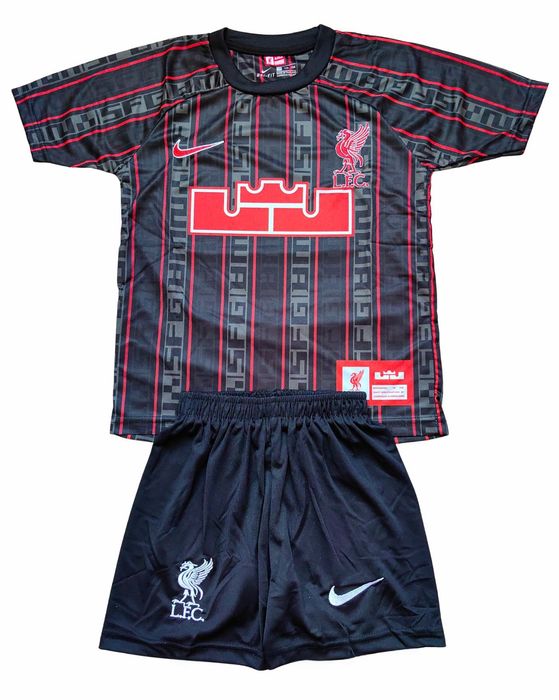 Детски футболен екип Ливърпул Салах комплект Liverpool тениска Salah