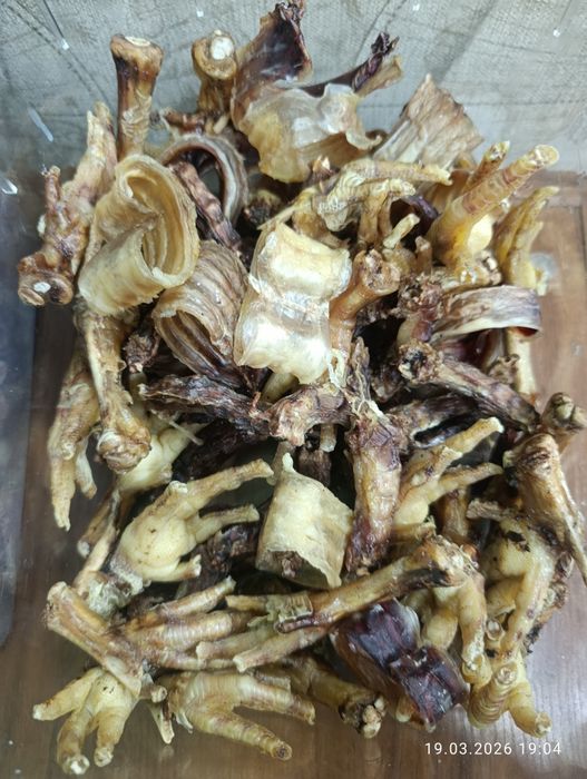 Лакомство для собак сушеное легкое