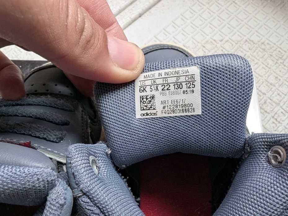 Високи детски кожени маратонки Adidas 22 номер