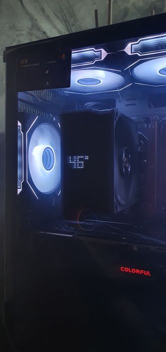 Игровой компютер ryzen 5 7600x/ 16gb ddr5/ 512gb/ rtx2080/ 800w