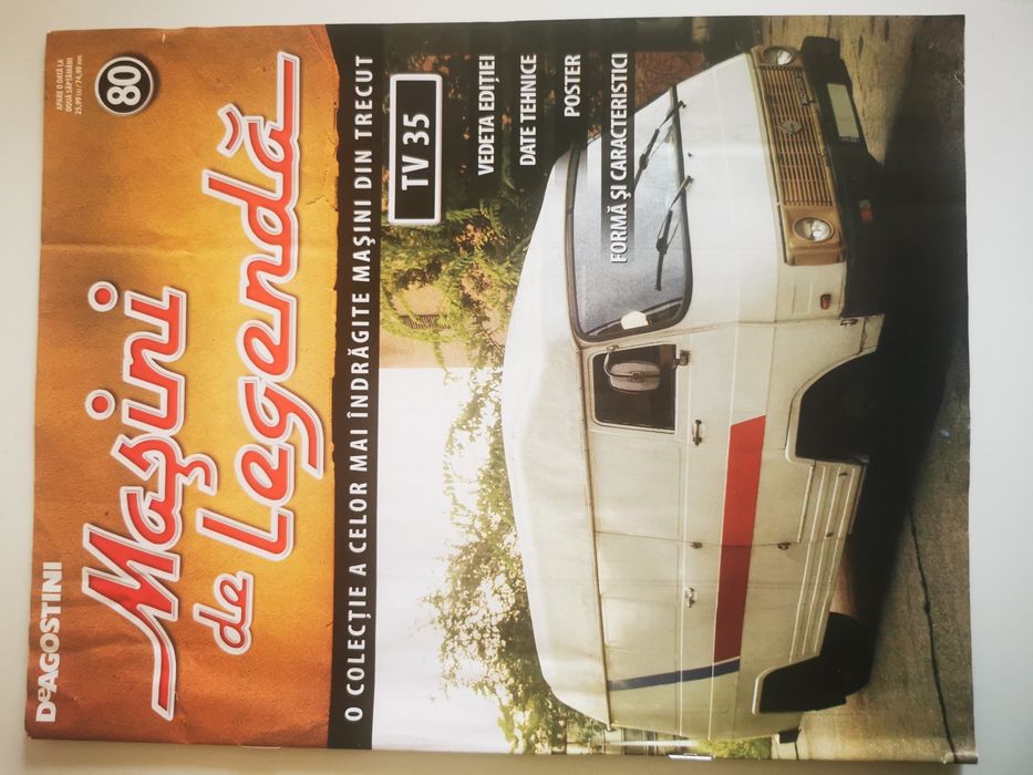 Revista Masini de legenda LADA Samara, VAZ 2107 TV 35 Wartburg Tourist