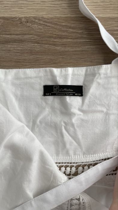 Сарафан белый летний