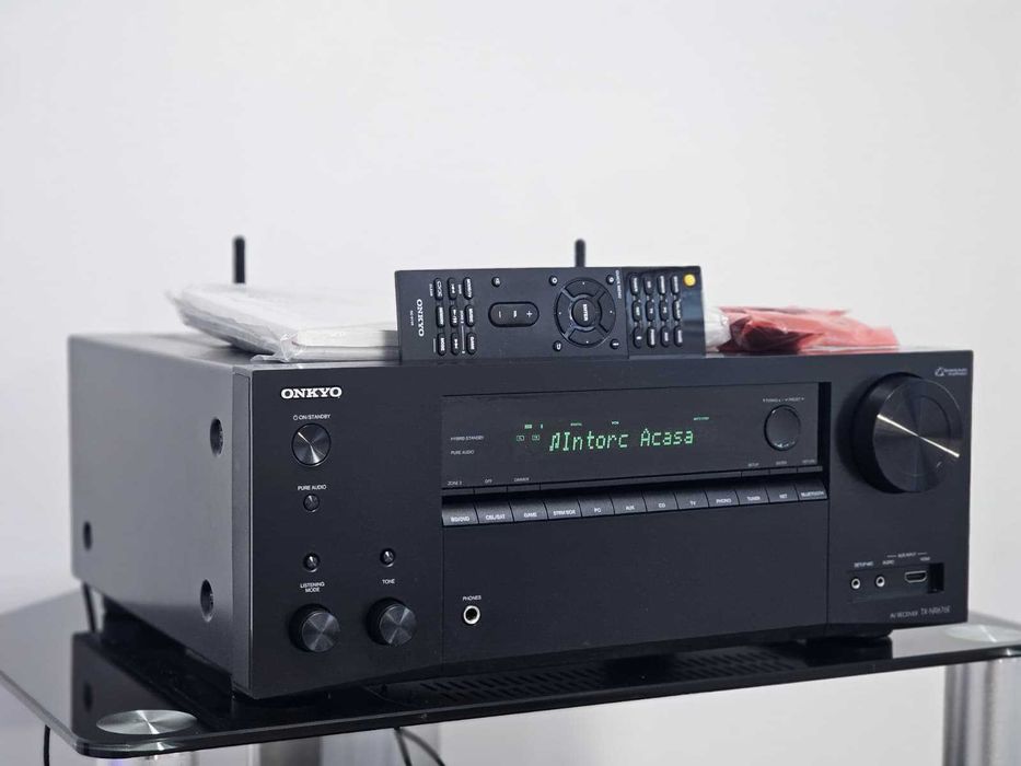 Receiver 7.2 Onkyo TX-NR676E Bluetooth/Wi-fi/Airplay/Spotify
