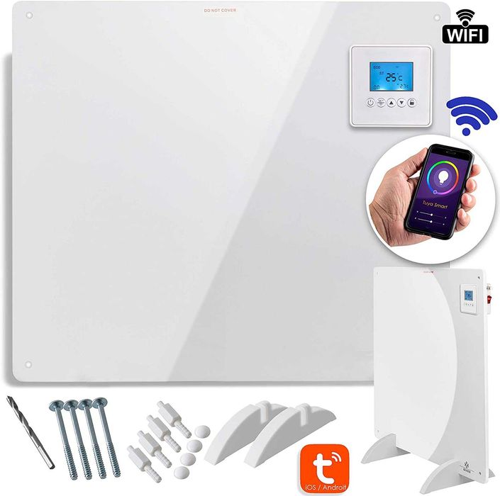 Инфрачервени панели за отопление 425W немски WIFi термостат - НОВИ