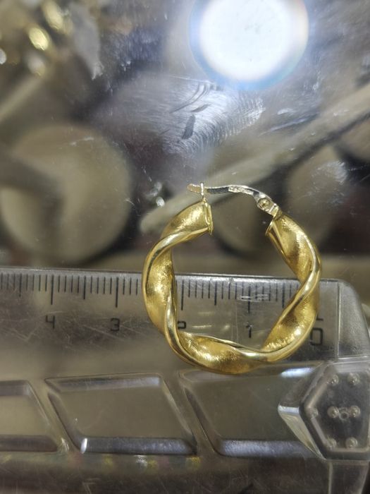 Cercei creole aur 18k 3.25gr (r)