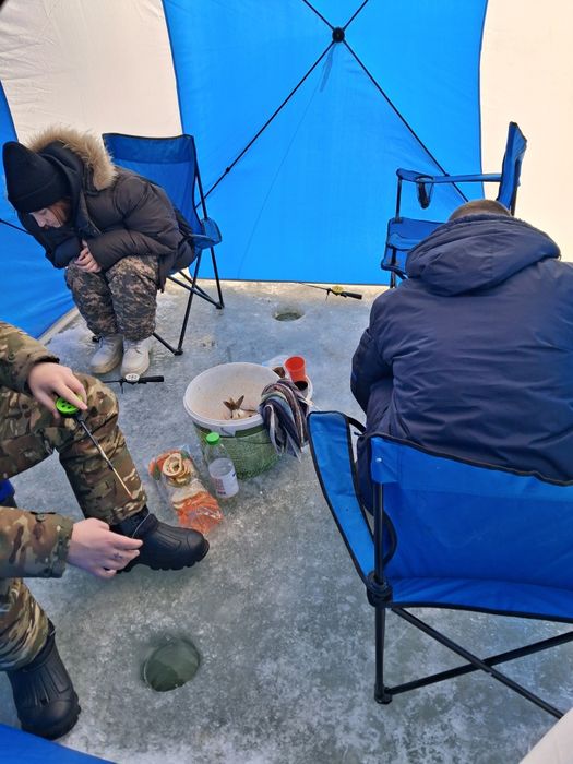 Палатка для зимней рыбалки.