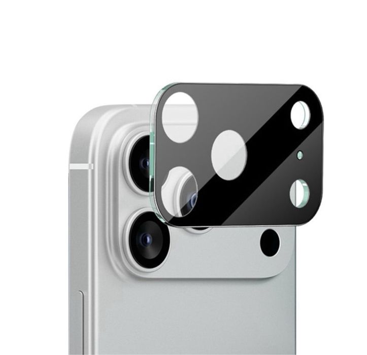 Iphone 17 17 AIR 17 PRO 17 PRO MAX Folie Camera Sticla Complet Neagra