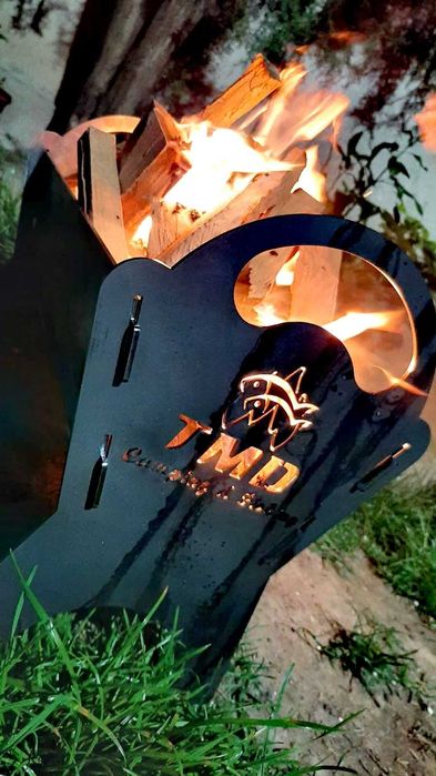 Gratar demontabil camping si pescuit TMD