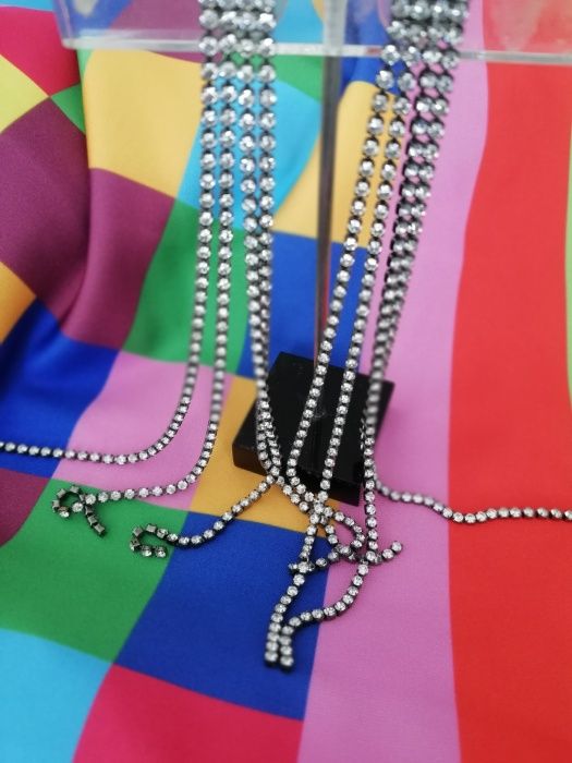 Колие,гривна и обици Сваровски