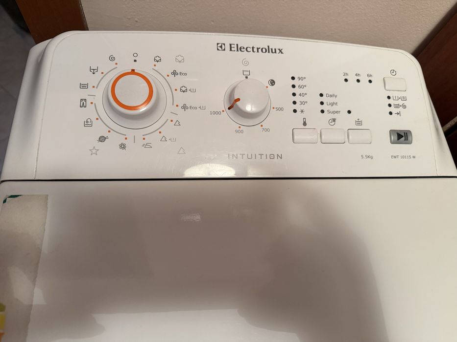 Пералня с горно зареждане