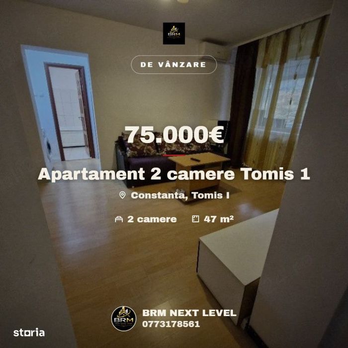 Apartament 2 camere Tomis 1