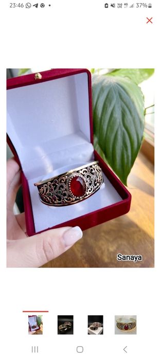 Кумис билезик серебро