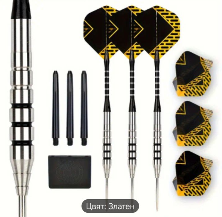 90% tungsten професионални стрели за дартс, 22гр