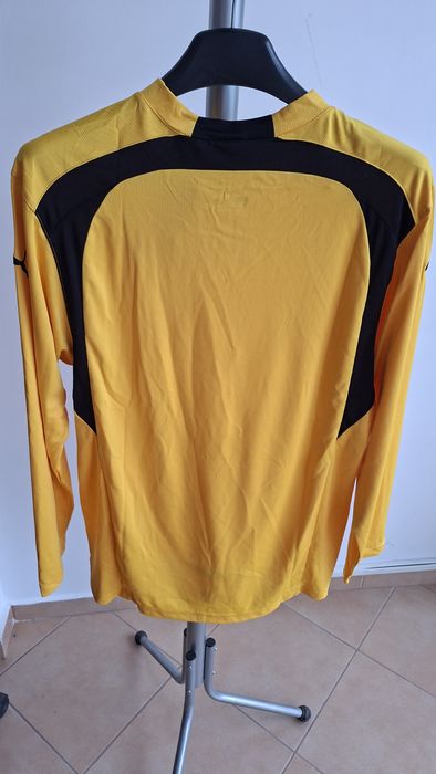 Спортна блуза с дълъг ръкав PUMA V5.06 LS SHIRT Team Yellow Black