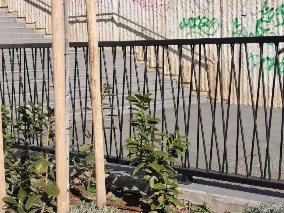 Парапети от ковано желязо