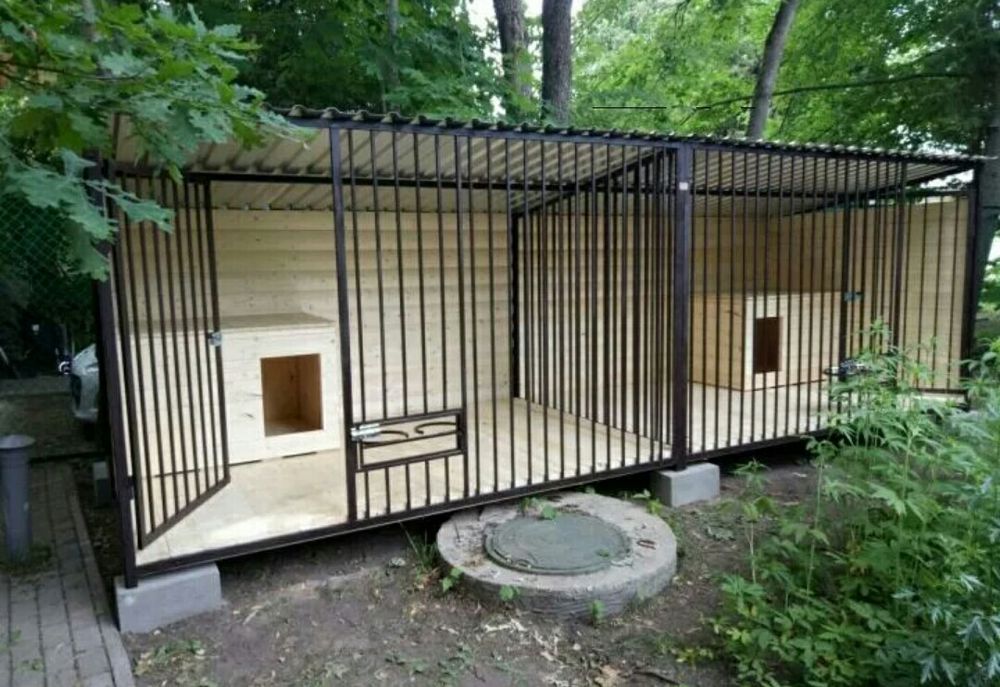 Вольер для собак уличный - 50000 руб в Москве. Купить по выгодной цене на Satom.
