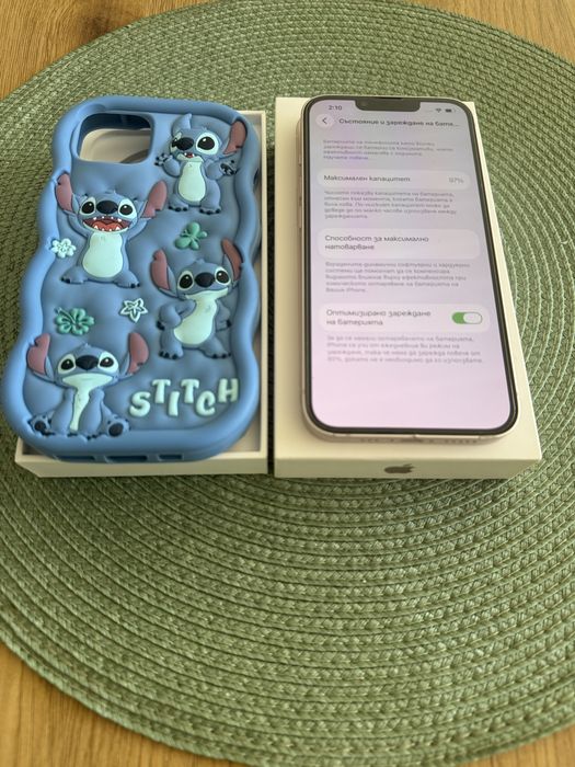 iPhone 13 Pink 128GB -Перфектен 128GB 97% батерия