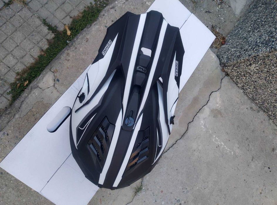 Кросова Каска за мотокрос, ендуро ATV, колело S-XL Black/Yellow