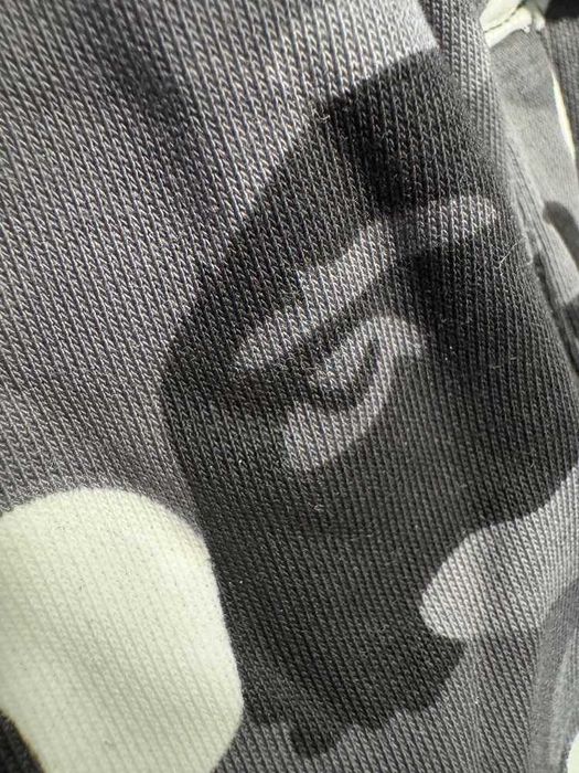 Bape Double Side Shark "Glow in the Dark" Black Camo Shorts