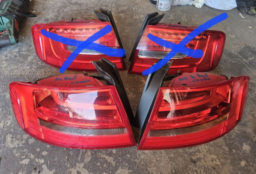 Stopuri audi A4 b8,5  limuzina normale si cu led