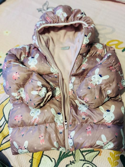 Зимно яке за момиче 3-4 г