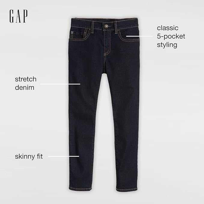Gap Boys' Skinny Fit Jeans детские на 7-8лет