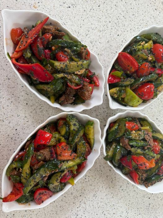 Салаты, заморозки