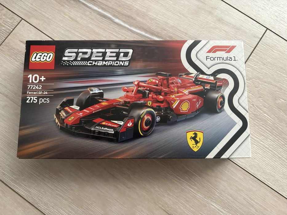 LEGO Speed Champions F1 Болид Ferrari SF-24 77242 -  чисто нов!