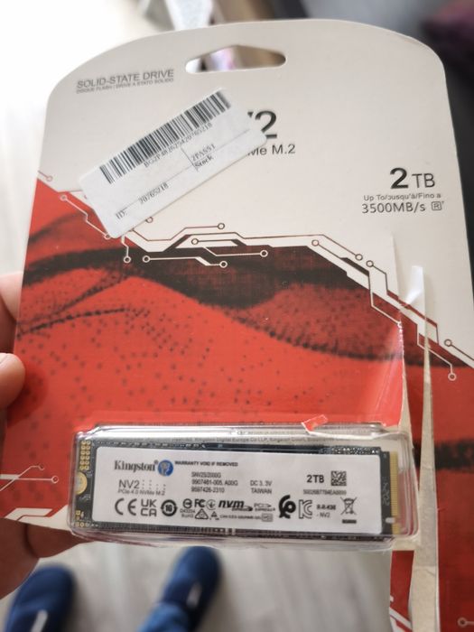 Kingston 2tb NVME m.2 ssd hdd