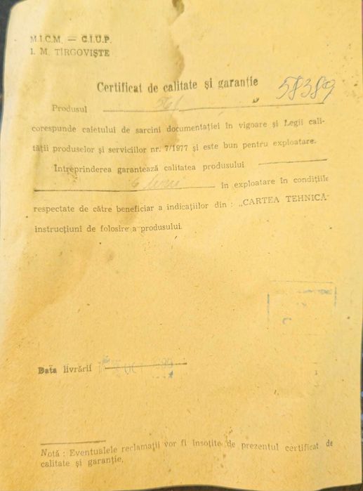 Trusă pentru sudare și tăiere oxiacetilenică din 1981 - nefolosit