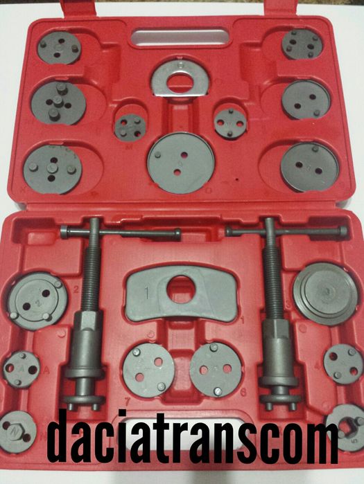 Trusa etriere,pistoane frana-presa placute frana/etrier 21 piese