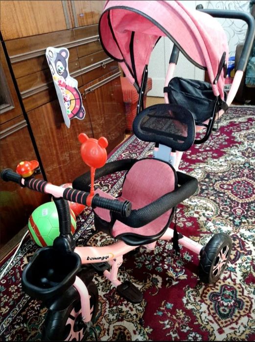 Детский 3х колёсный велосипед