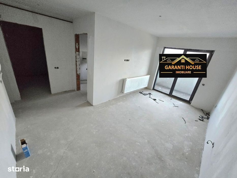 Bloc nou, apartament cu o camera + terasa, semifinisat — fotografia 1