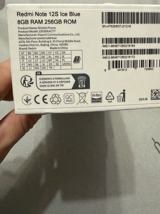 Xiaomi Redmi Note 12S