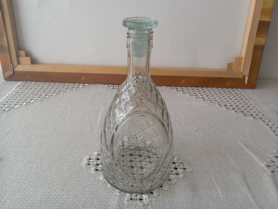 Sticlă decantor cu dop pentru tării - 0,5 l