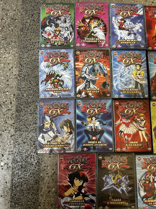 Yu-Gi-Oh GX на DVD и Трансформърс
