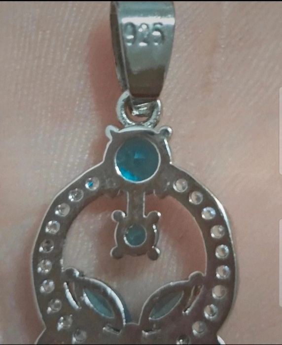 Pandantiv damă nou finuț din argint stantat 925