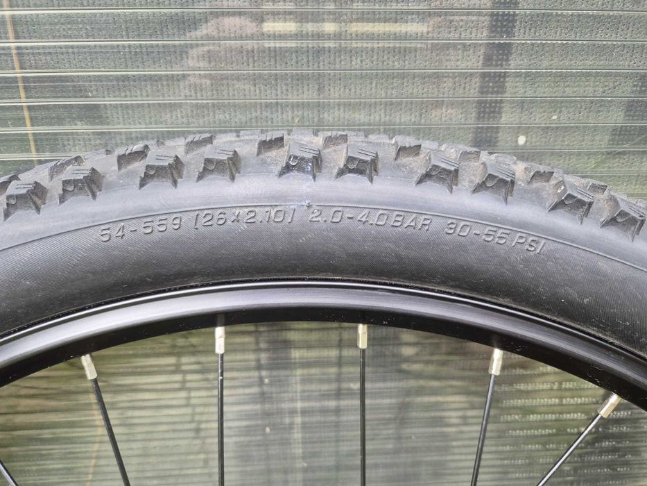 Roti MTB Mavic MX 117, 26inch, caseta Shimano 9 pinioane ,discuri Shimano noi