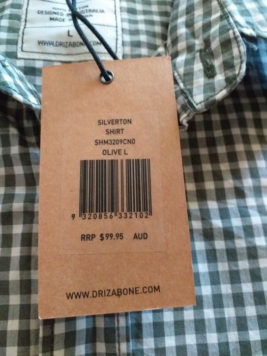 Мъжка риза DRIZA-BONE L