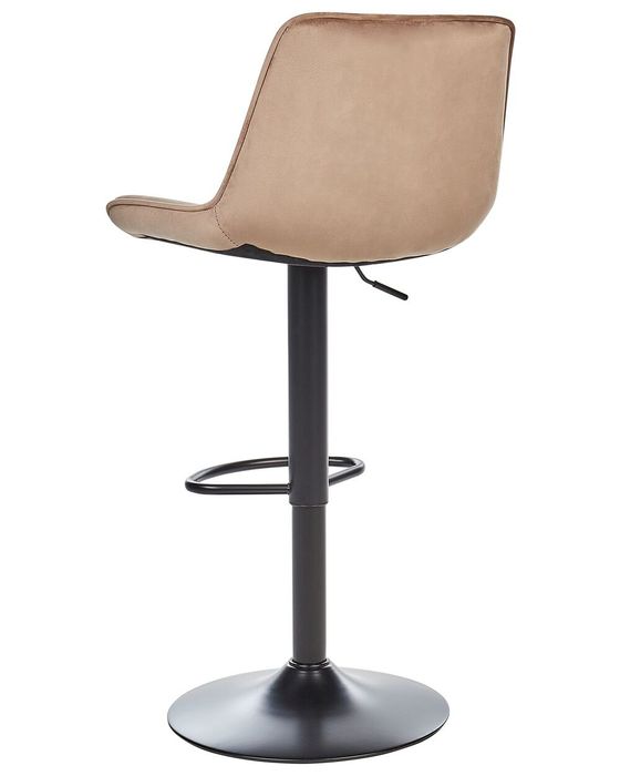 NOU Set 2 scaune bar "DUBROVNIK", pivotante, maro