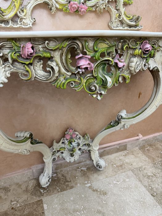 Consola cu oglinda stil Venetian